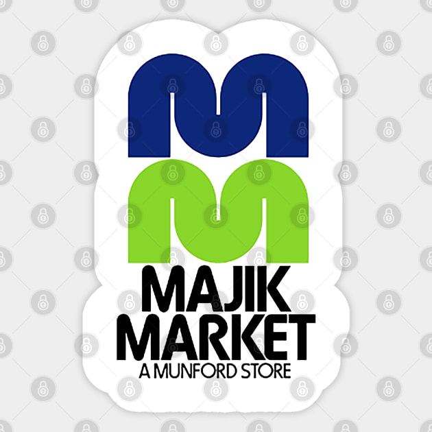 Majik Market Sticker by RetroZest